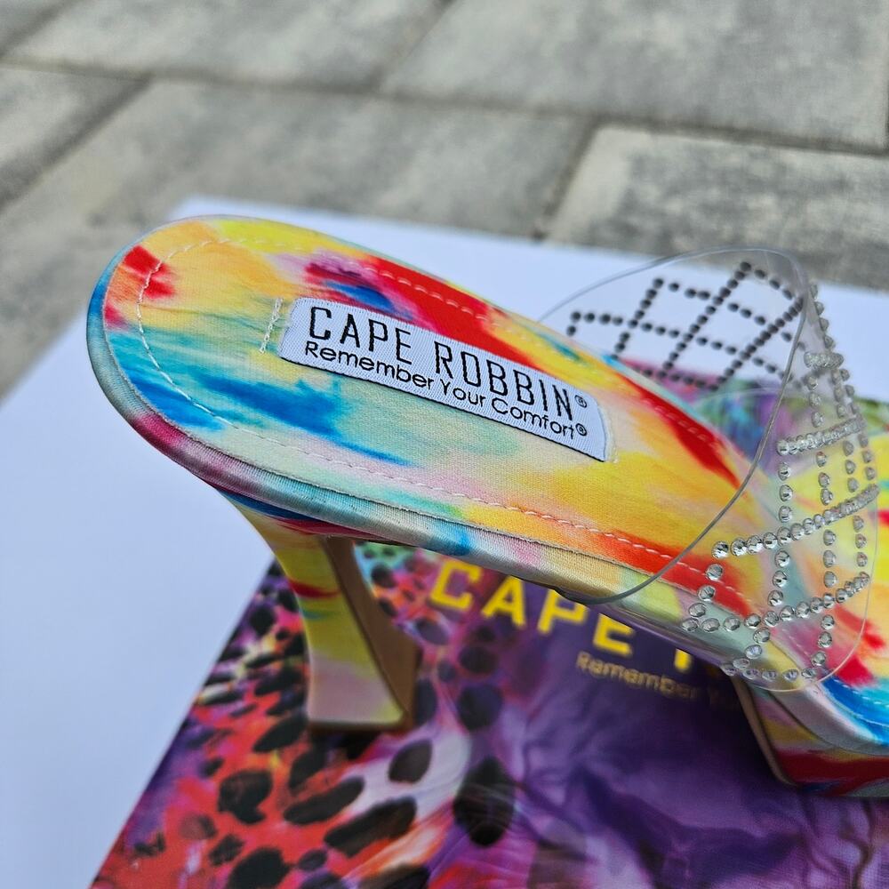 Cape Robbin Rika Platform Shoes Size 11 US Rainbow Platform Shoes - Picture 2 of 5